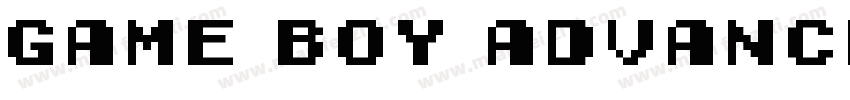 game boy advance字体转换